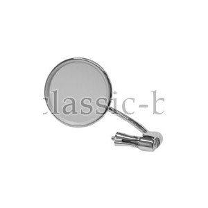 BAR END MIRROR - Stainless Steel uni