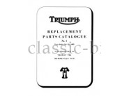 1966 Triumph unit 650cc parts katalog