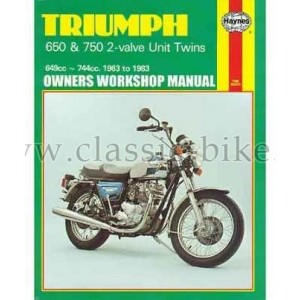 Haynes, Triumph 650/750 unit