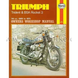 Haynes, Triumph Trident / BSA Rocket 3