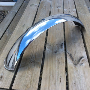 4" Wide front stainless steel  for 19 hjul