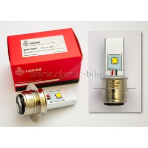 LUCAS LED BPF Headlight Bulb 6-24V lys