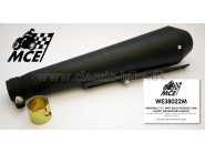 MCE Black Universal Silencer 17.5" (45cm)