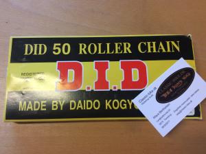 DID 530 kde 5/8"x3/8" made in japan 110 led
