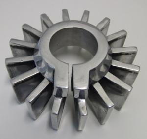 Finned Alloy Exhaust Clamp Large Fin 1-5/8".