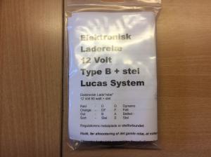 Dynamo 12Volt laderel + til stel