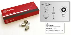12V 2W BA7S  prer instrument lys