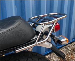 BAGAGE CARRIER, CHROME, 650 Interceptor + 650 Continental GT