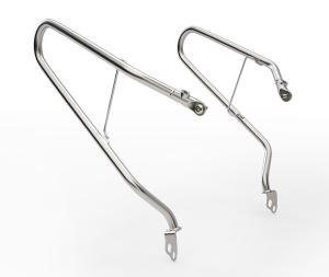 Pannier frame rail set for the 650 Twins st