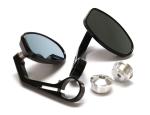 MIRROR, BAR END (PAR), BLACK FINISH, 650 Interceptor