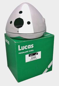 LU54523508  Genuine Lucas 7" chrome